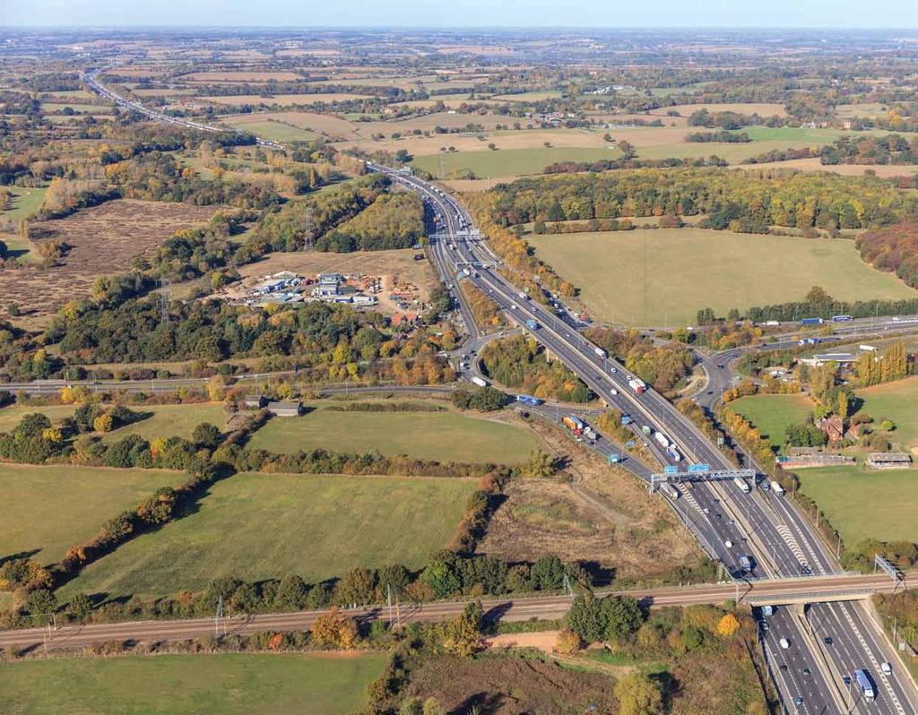 M25 junction 28 improvement scheme