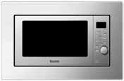 deep wall unit BMMI170SS 17 Litre Built-in Microwave Oven 5 Power levels 8 Auto-programmes