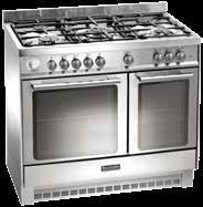 Energy efficiency class (left/right): A/A 5 Zone ceramic hob Minute minder Analogue thermometer WipeClean enamelled cavities Left oven: multifunction oven 6 Functions Oven capacity (net/gross): /64