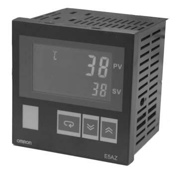 Digital Temperature Controller E5AZ New Generation of Digital Temperature Controller Depth of only 78mm.