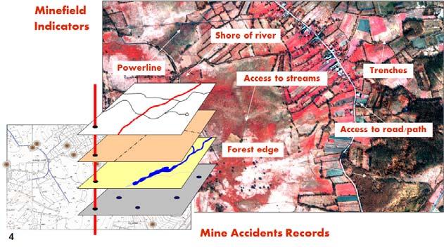 The Space Assets for Demining Assistance (SADA) undertaking is a set of projects that aims at developing new services to improve the socio-economic impact of mine action activities, primarily focused