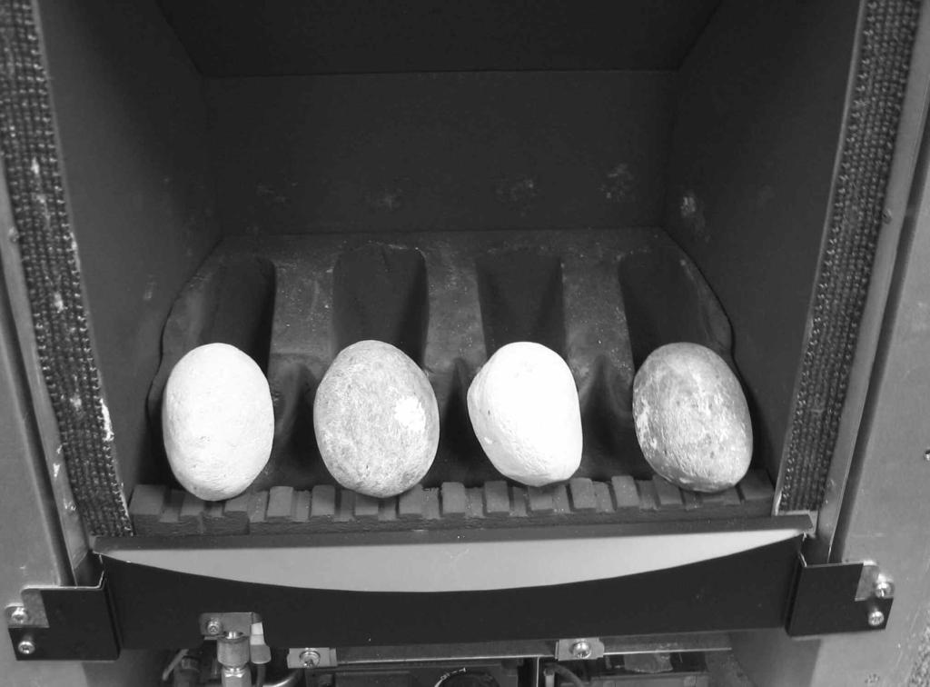 3 Fit four of the specially shaped pebbles as shown below in figure 25.