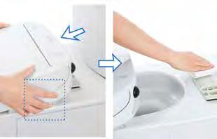 As such it is user-friendly for the user to remove the washlet for simple cleaning.