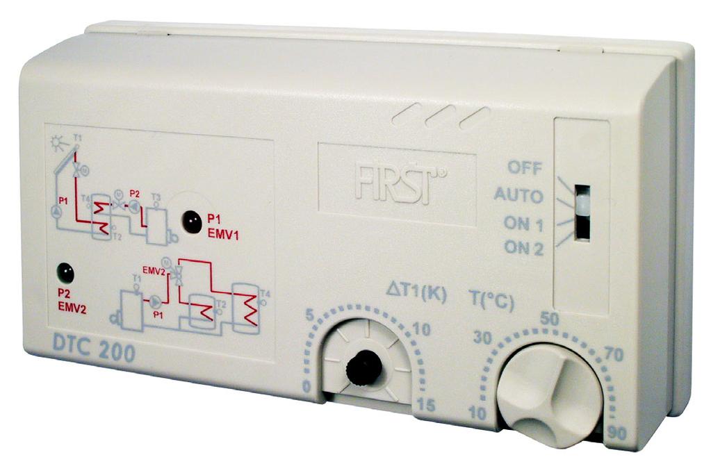 INSTALLATION INSTRUCTIONS is a double differential thermostat used for domestic hot water heating.