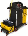 The New Generation Cleaning Carts are mobile workstations that work together as an integrated system providing a complete 'tool
