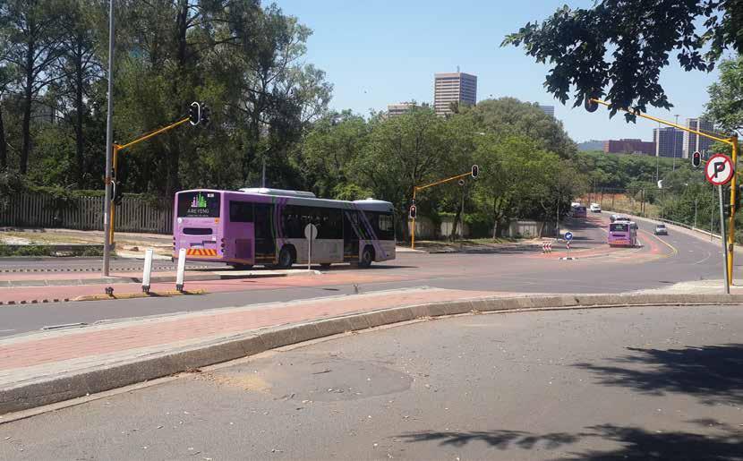 POLOKWANE BUS RAPID TRANSIT (BRT) Conversion of 12km of the existing roadway from the Polokwane CBD to Seshego into a BRT system comprising median stations, exclusive bus only lanes,