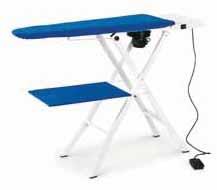SEMI-PROFESSIONAL PRODUCTS Ironers ADN 041 Folding ironing table with electrically heated board and built-in