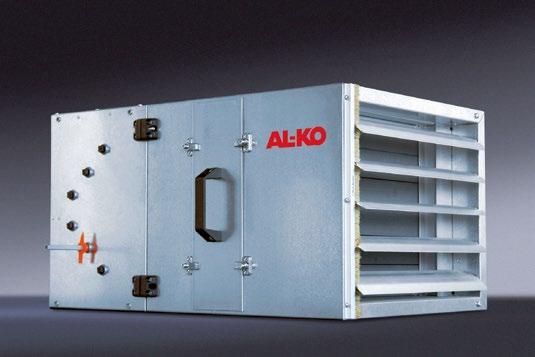 The AL-KO "INDUSTRY-ATEX" air heater is designed for use in storage rooms, production facilities and assembly halls.