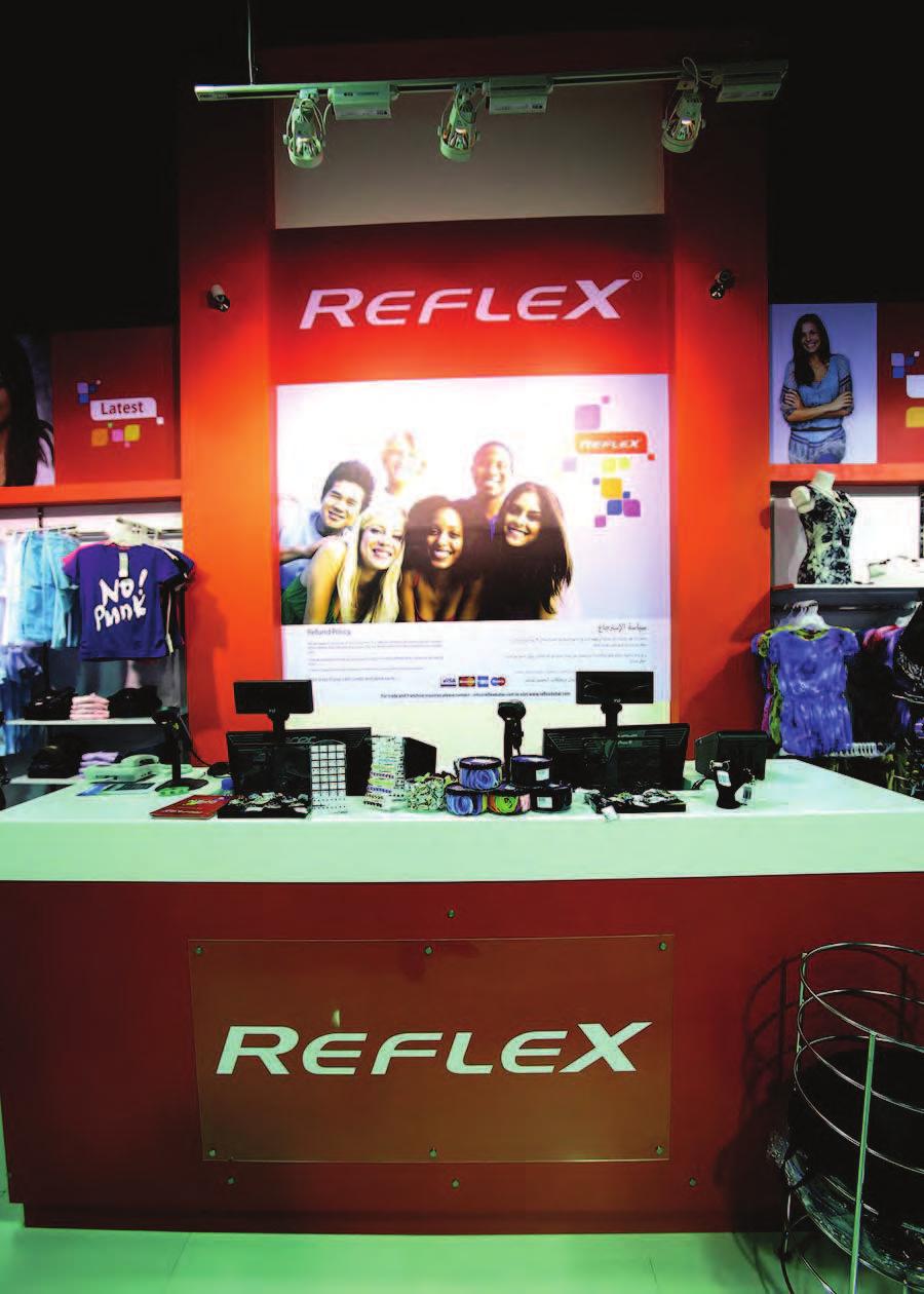 9 FRANCHISE SUMMARY On its 20th year of successful business operation and opening its 9th RTW shop, Reflex started to receive inquiries and requests from independent business owners wanting to open