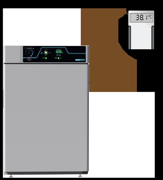 Temperature calibrations are performed to match an incubator temperature display to the actual air temperature inside the incubation chamber.