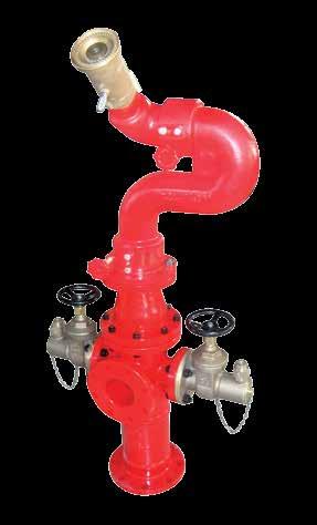 Wet Barrel Fire Hydrant Model 7400 Group The fire hydrants provided under this category are post type, Wet barrel, class A fire hydrants.