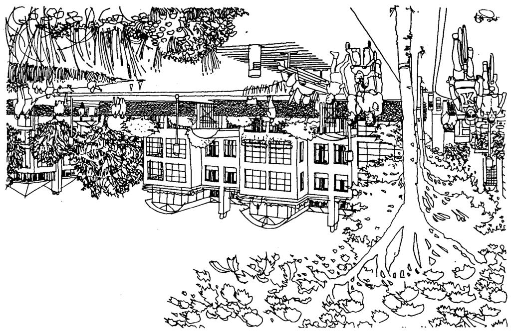 Illustrative sketch of 4-storey 