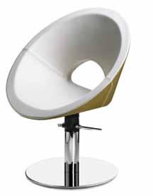 80 353.28 ART. K 25.56 SCOOP square base. ART. K 25.55 Swivel chair with square base.