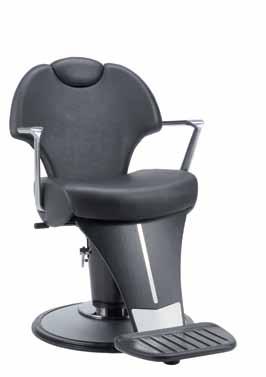 56 +K 970 MOOD Reclining chair with headrest, hydraulic lockable pump and square base. K 22R.