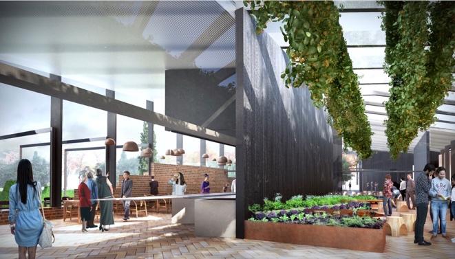 Jury Deliberations And Decision WINNING DESIGN John Wardle Architects Inspired in part by the idea of botanical gardens as places of learning and observation and of a conservatory nestled within the