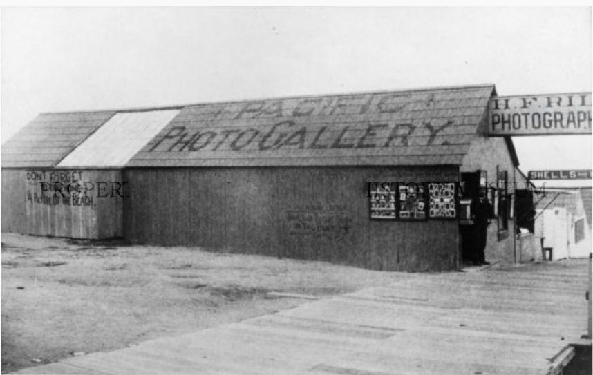 H. F. Rile, Photographer An 1897 Photo of Pacific Photograph Gallery.