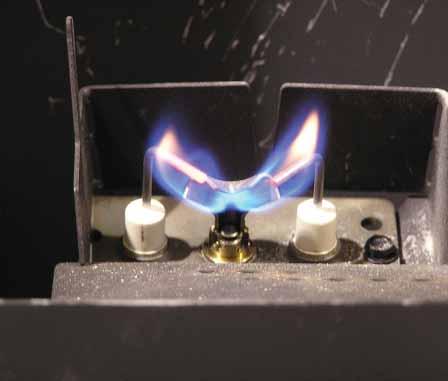 Burner Ignition and Operation Frequency: Annually By: Qualifi ed Service Technician Tools needed: Protective gloves, vacuum cleaner, whisk broom, fl ashlight, voltmeter, indexed drill bit set, and a