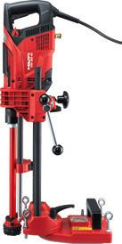 SYSTEM OVERVIEW Core drills from Hilti use either a water