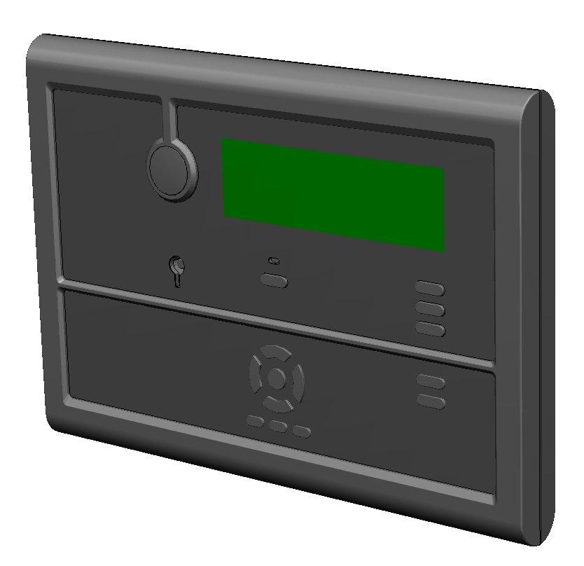 mounted separately outside a cabinet on a wall bracket. 3.3 Repeater Panel BS-211 The Autroprime Repeater Panel BS-211 is identical to the Operator Panel BS-210, but has no alphanumeric keypad.