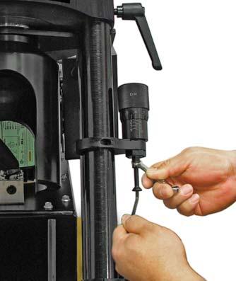 CALIBRATION CHECK PROCEDURE Step 7: If the above conditions are not met, the crimper requires recalibration.