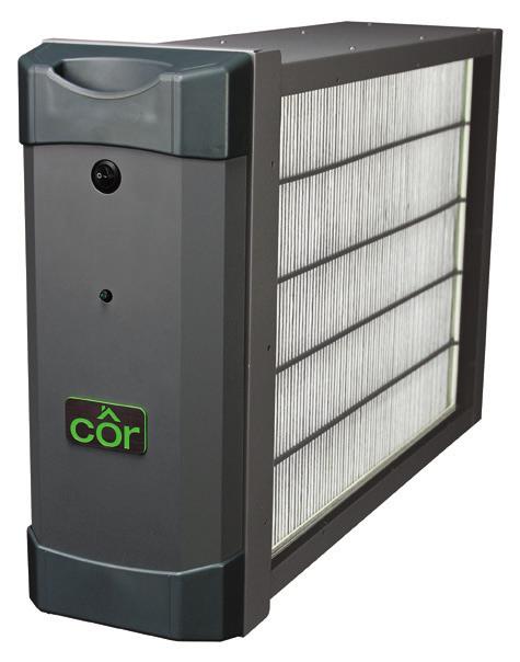 * Because your indoor air is under constant attack, you need an effective defense - the kind you get with the Côr air purifier.