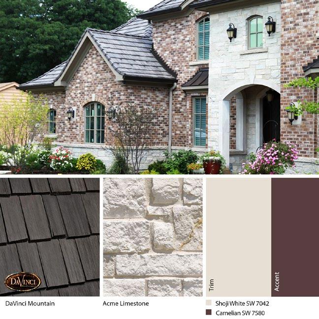 Create a scheme that is as inviting as your stone s namesake. Cashmere offers cool gray and white.