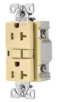 Outlet Branch Circuit (OBC) AFCI receptacles also provide protection from upstream series arcs (no AFCI receptacle from any manufacturer can protect from upstream parallel arcs) Tamper resistant