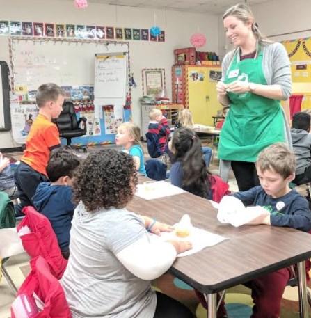 In Queen Anne s County, the work of FSNE educator Ashley McLaughlin is somewhat limited as not all schools meet the required income guidelines.