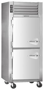 SPECIAL APPLICATION PRODUCTS REFRIGERATORS, FREEZERS & DUAL TEMP REACH-IN, EXTRA WIDE APPLICATION LED lights Self-closing doors with stay open feature and locks Refrigerator models: Three plated