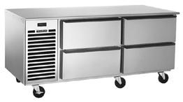 Doors In Lieu of Drawers Equipment stand models can be modified to replace two drawers with one door.