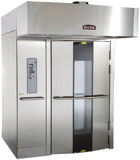 and slip clutch soft start rotation system Stainless steel interior and exterior construction Long-lasting halogen lighting in the oven chamber Three pane viewing window reduces heat transfer out of