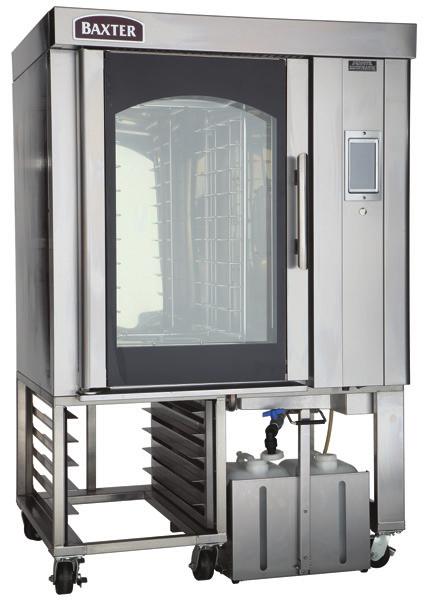 RACK OVENS VersaOven BV400 SERIES Listed for safety and sanitation by UL BV400G Oven Capacity: Forty 3# chickens Ten standard 18" x 26" pans Five 12" x 20" x 2.
