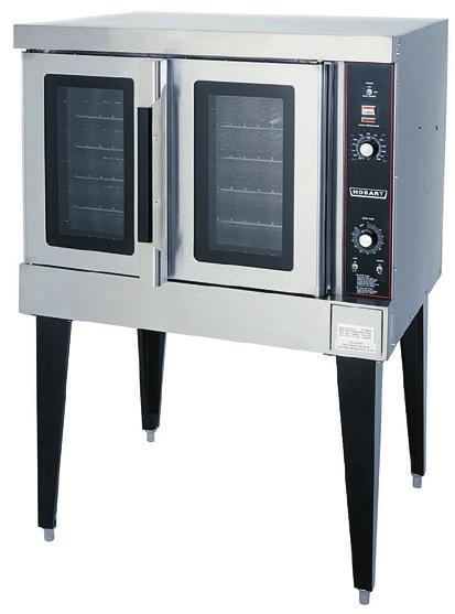 OVENS CONVECTION (FULL SIZE) ELECTRIC & GAS HEC5 & HGC5 SERIES Gas Models Only Certified by NSF, Listed by UL (electric), CSA Design Certified (gas) HEC Electric Models Stainless steel front, sides