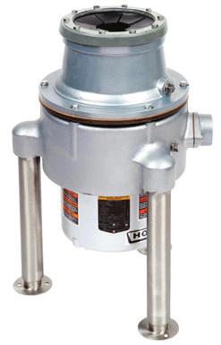 FOODWASTE DISPOSERS DISPOSERS FD4 SERIES Listed by ETL Bearings are permanently lubricated.