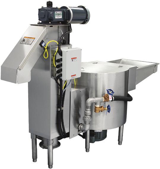 WASTE EQUIPMENT WASTE PULPERS WASTEPRO SERIES Listed by UL AVAILABLE UNITS Self-Contained Unit: The grinding unit/tank and the water press are mounted together in one piece.