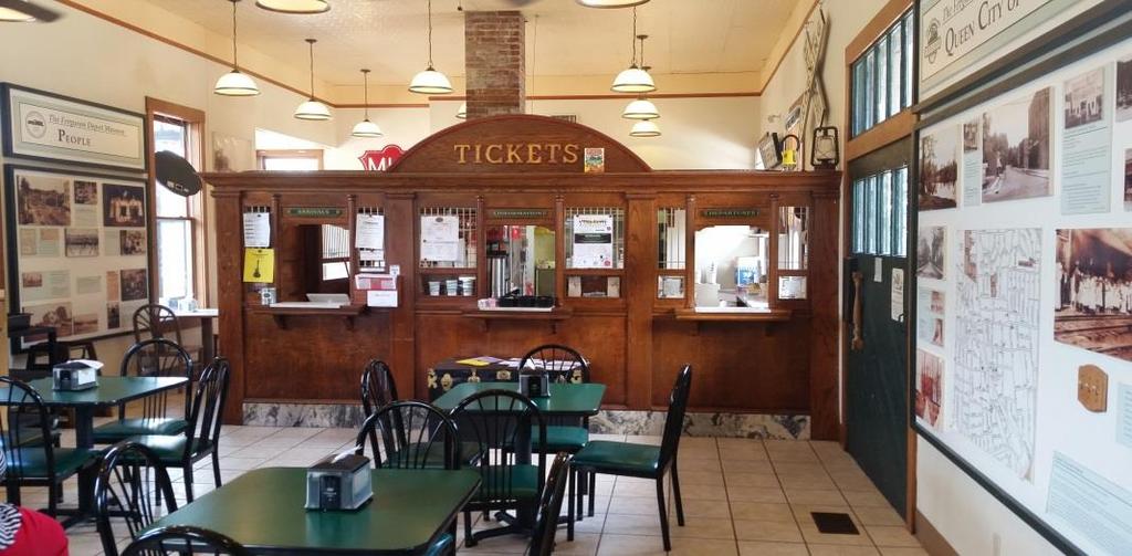 The Ferguson Depot has been a city icon since the 1850s, once was a major