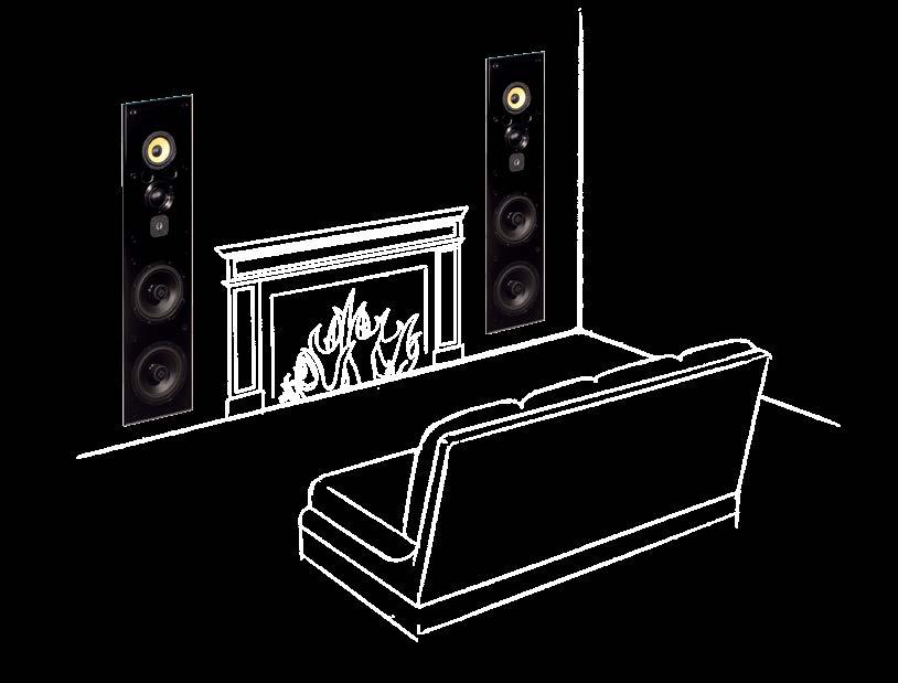 reference-quality surround sound, every Induction Dynamics speaker provides that