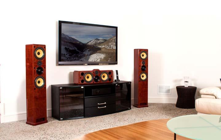 C SERIES CENTER CHANNELS WITH UNMATCHED VOCAL CLARITY The center channel is crucial to any surround sound system, as it s the speaker dedicated to the reproduction of front-and-center dialogue.