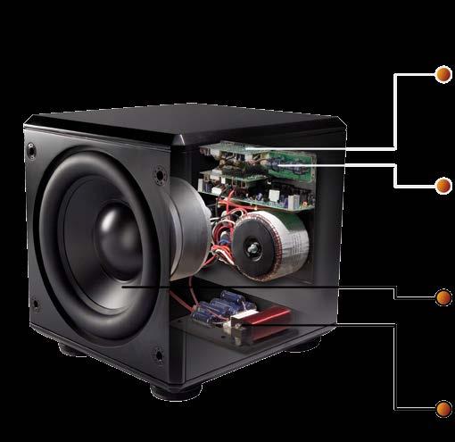 SW SERIES SUBWOOFERS WITH TRANSPARENT, EFFORTLESS BASS Boomy bass is so prevalent in the home theater world that many listeners have never actually heard a properly-tuned subwoofer.