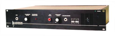 com DG-12II and DG-MA SOUND ACTIVATED BASE STATION MODEL DG-12II COMPANION DG-MA Monitor/Talkback amplifier provides: 6 Two-way listen/talkback between base station & remote units 6 All-Call for