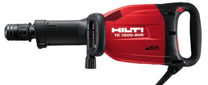 Hilti currently offers the below