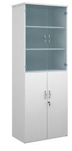 Combination Units With Wood & Glass Doors R1440COM