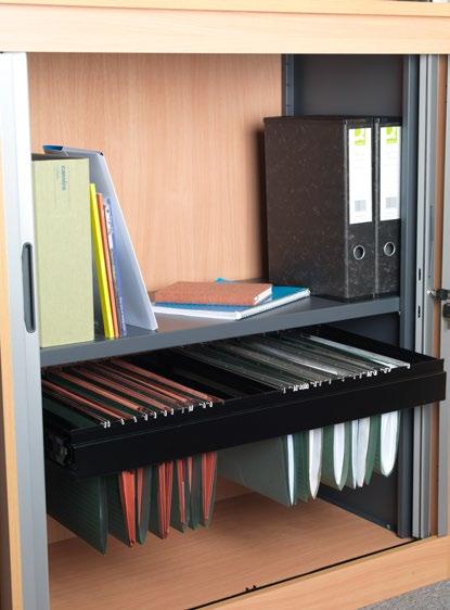 32 Graphite grey plain shelf for systems storage Practical and sturdy