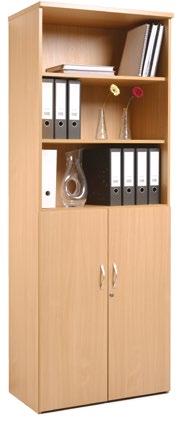 any office landscape. Available in an array of sizes and melamine colours, our wooden storage range has been designed to fit any space from open plan workplaces, to executive offices and boardrooms.