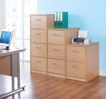 modern office, cupboards and bookcases with their minimal, modern styling & choice of wood finishes are a