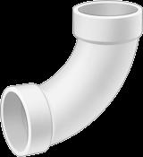 Parts Information Types of Acceptable PVC/CPVC Elbows for Venting System ACCEPTABLE ACCEPTABLE NOT ACCEPTABLE 90 Elbows,