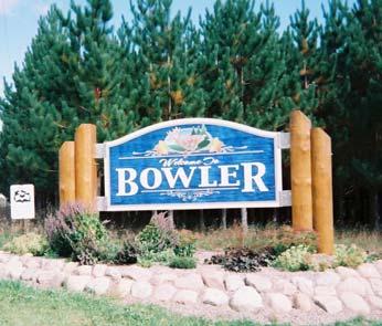 Introduction Introduction Located in western Shawano County, Bowler is a Village that retains many reminders of its historic role as a railroad stop, logging, and agricultural community.