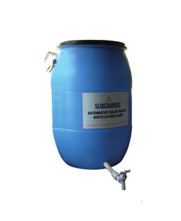 OPERATION Inlet bucket is made from FRP (ﬁber reinforced plastic) with leveling ball ﬁtted inside and connected to main water tank on terrace.