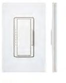 Lutron Wallplate opening style Dimmer families are
