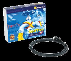 FROST PROTECTION Elektra SelfTec Heating Cable 16 W/m Self Regulating Cable ELEKTRA SelfTec Self regulating Heating Cables are ready-to install heating sets.